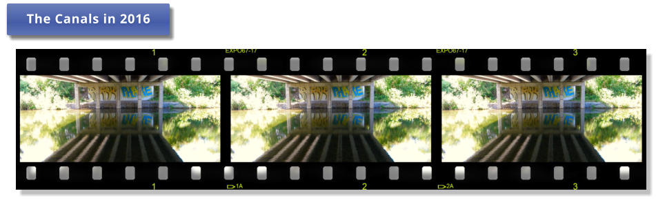 The Canals in 2016 The Canals in 2016